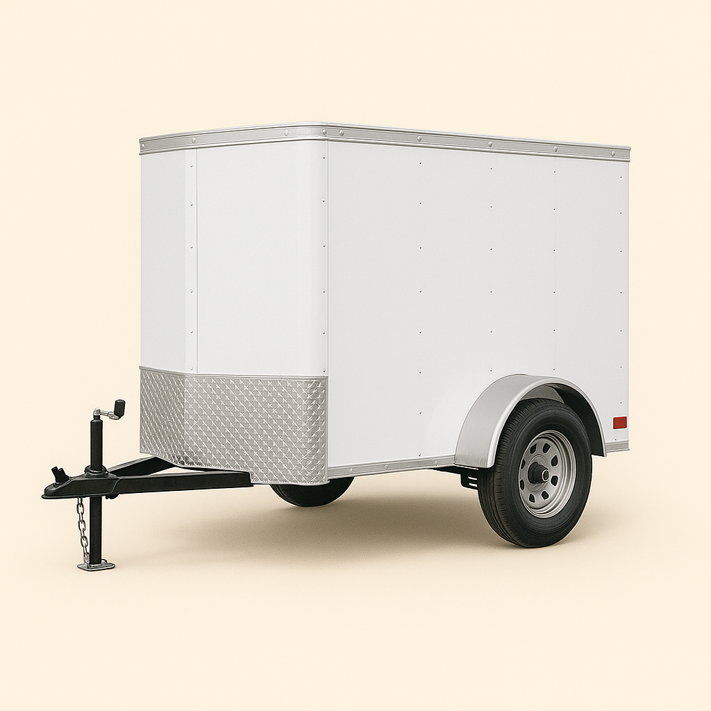 Remorque fermée compacte 5x8'